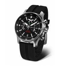 Vostok Europe Gurkha VK64-592A426 Limited Edition Chronograph - Black Silicone