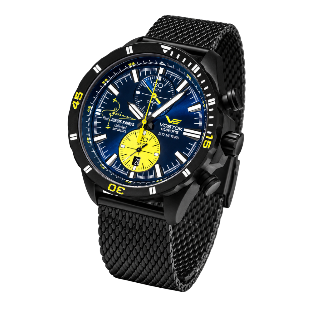 Vostok Europe Jurgis Kairys 6S11-320J362B Limited Edition Chronograph