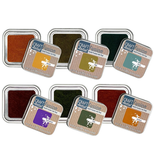 Craft Artist Gold Fusion Ink Pads - Lights Collection - Apricot, Kiwi, Azure, Passionfruit, Lime, Sunfruit