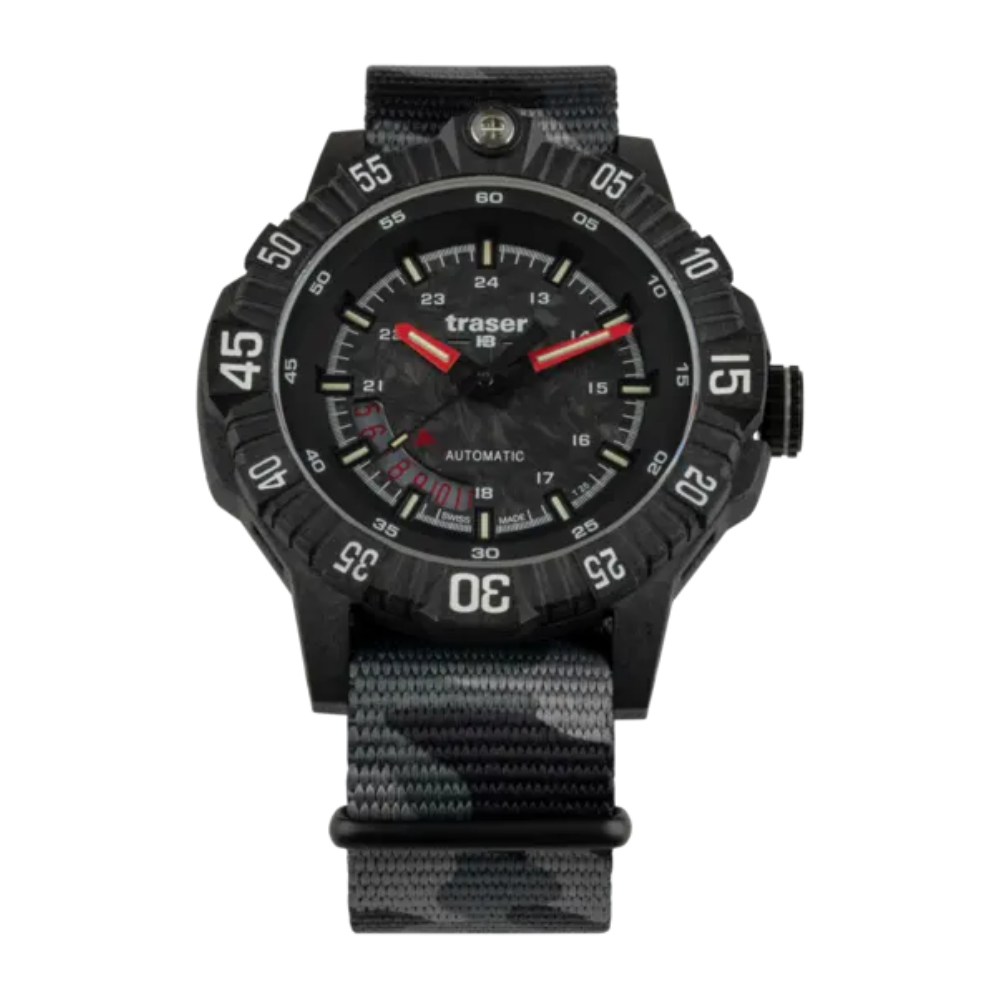 Traser P99 A Tactical Carbon Automatic Camo-Nato Watch
