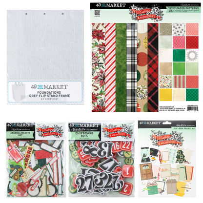 49 & Market Mistletoe and Memories Card & Flip Book Kit