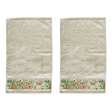 William Morris Gallery Hand Towel & Guest Towel Set - Golden Lily