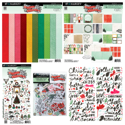 49 & Market Mistletoe and Memories Papercrafting Kit
