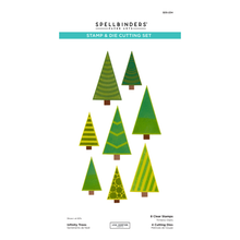 Spellbinders x Lisa Horton Crafts Infinity Trees Stamp & Die Set