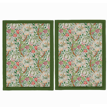 William Morris Gallery Set - 2 Tea Towels 70cm x 50cm - Golden Lily