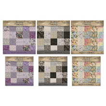 Tim Holtz Idea-ology Palette Papers Final Release Collection – 72 Sheets (12" x 12" & 8" x 8")