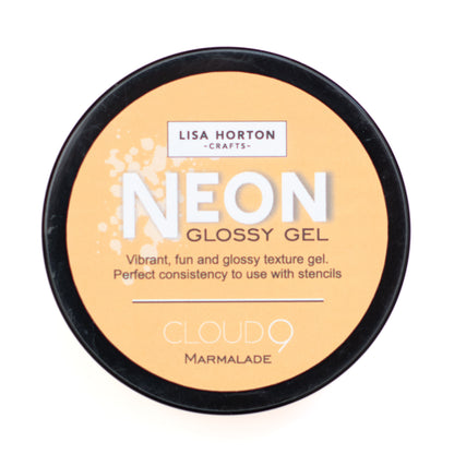 Lisa Horton Crafts Set of 7 Cloud 9 Neon Glossy Gels