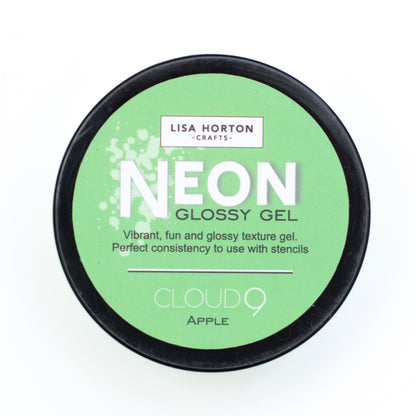 Lisa Horton Crafts Set of 7 Cloud 9 Neon Glossy Gels