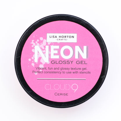 Lisa Horton Crafts Set of 7 Cloud 9 Neon Glossy Gels