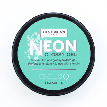 Lisa Horton Crafts Set of 7 Cloud 9 Neon Glossy Gels