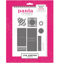 Paula Creates for Lisa Horton Crafts Treasure Book Die Set