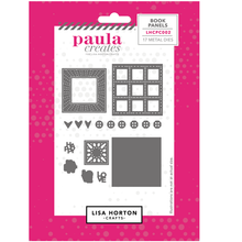 Paula Creates for Lisa Horton Crafts Treasure Book Panels Die Set