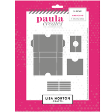 Paula Creates for Lisa Horton Crafts Sleeve Die Set