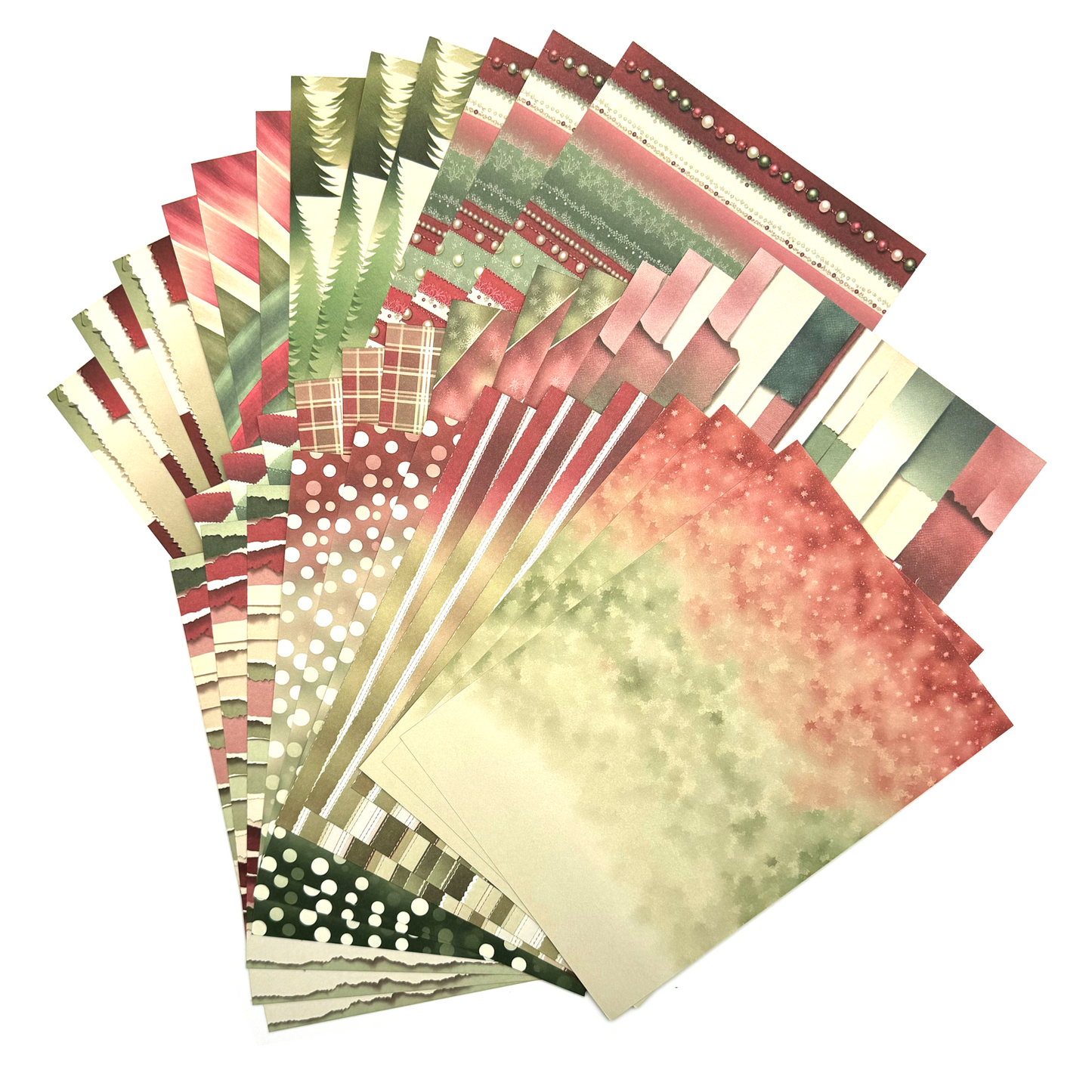 Lisa Horton Craft A Festive Tapestry 5" x 7" Double Sided Cardstock