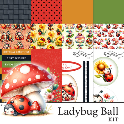 The Crafty Witches Ladybug Ball Digital Collection
