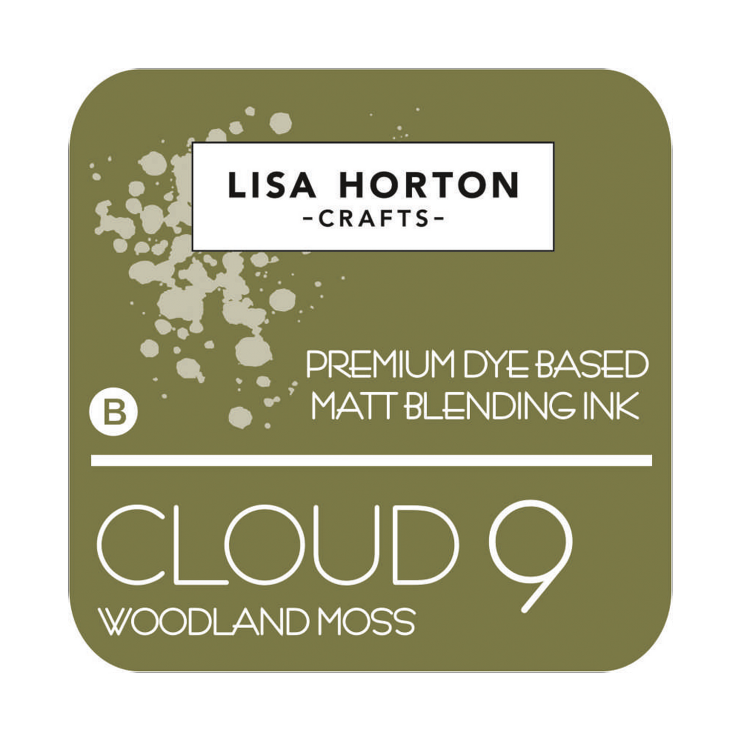 Lisa Horton Crafts Cloud 9 Matt Blending Ink Pad - Woodland Moss