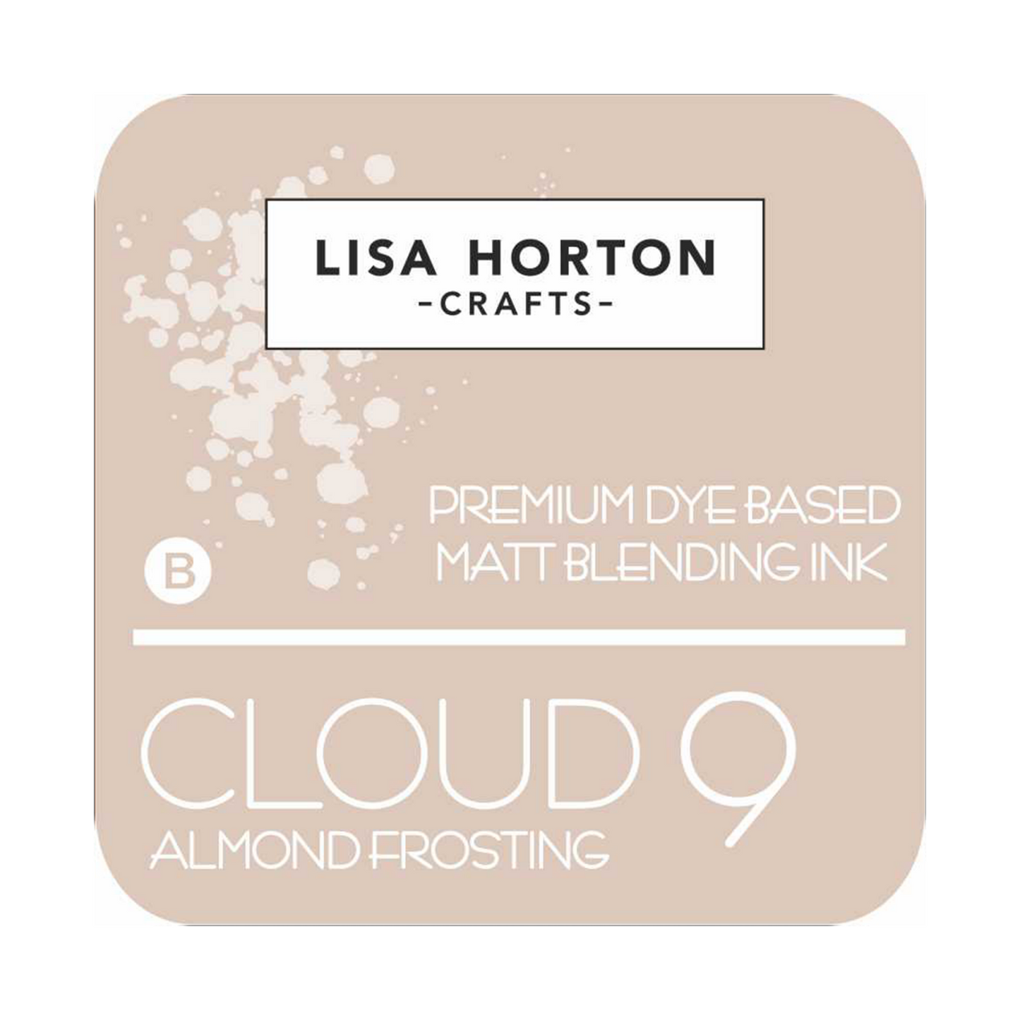 Lisa Horton Crafts Cloud 9 Matt Blending Ink Pad - Almond Frosting