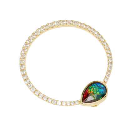 Canadian Ammolite Gems by Kenneth Bradley ‘Elowen’ Pendant