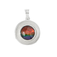 Canadian Ammolite Gems by Kenneth Bradley ‘Tiffany’ Pendant