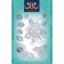 Katkin Krafts Circles Of Happiness A5 Clear Stamp Set