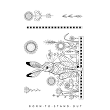 Katkin Krafts Hilda A5 Clear Stamp Set