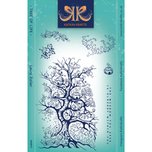 Katkin Krafts Tree Of Life A5 Clear Stamp Set