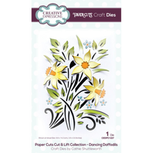 Creative Expressions Paper Cuts Die by Cathie Shuttleworth Cut & Lift - Dancing Daffodils