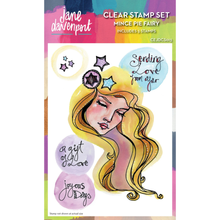 Creative Expressions Jane Davenport Clear Stamp - Mince Pie Fairy