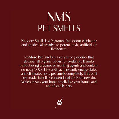 No More Pet Smells Odour Eliminator 200ml Spray & Refill | Exclusive Twin Pack