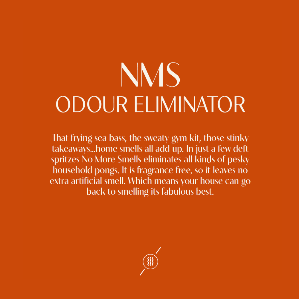 No More Smells Household Odour Eliminator 200ml Spray & Refill | Exclusive Twin Pack