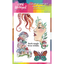 Creative Expressions Jane Davenport Clear Stamp Set - Magic Within