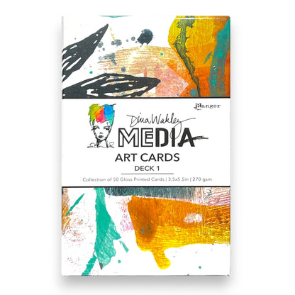 Dina Wakley MEdia Art Cards
