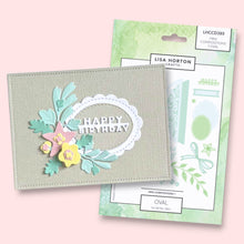 Lisa Horton Crafts Mini Composition Layout Dies - Set A (Oval)