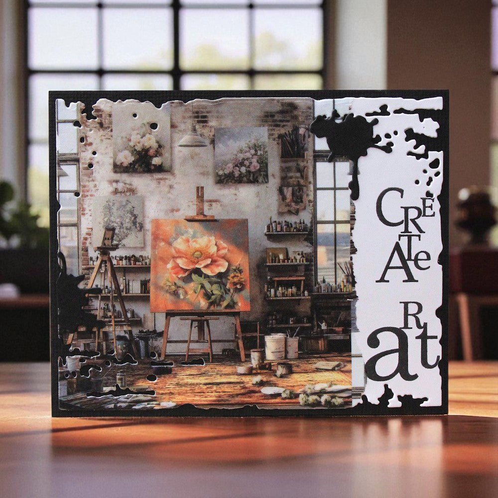 AALL & Create Die-Cutting Die Set - #DI-92 Retro Numbers