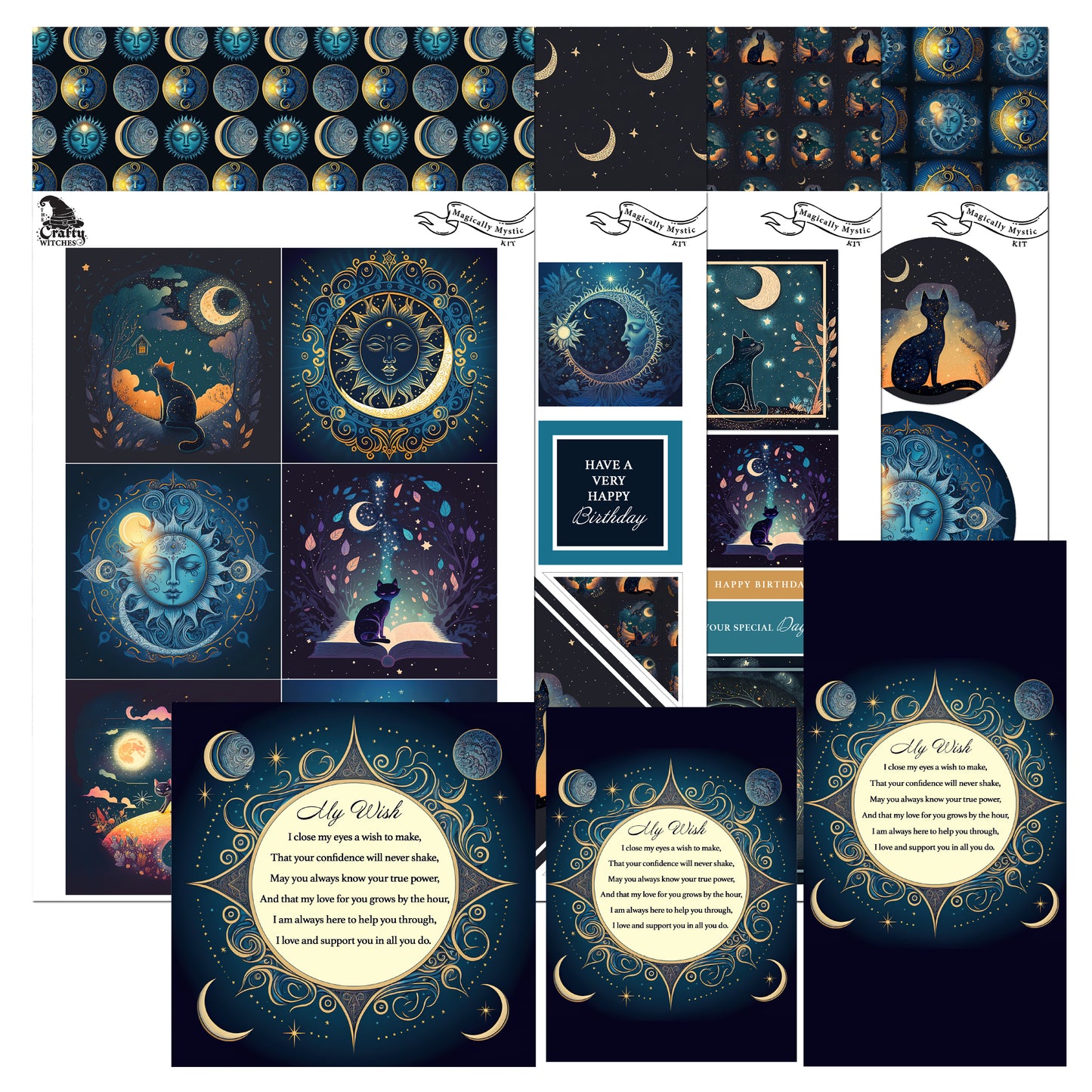 The Crafty Witches Book of Spells Vol II Digital Collection