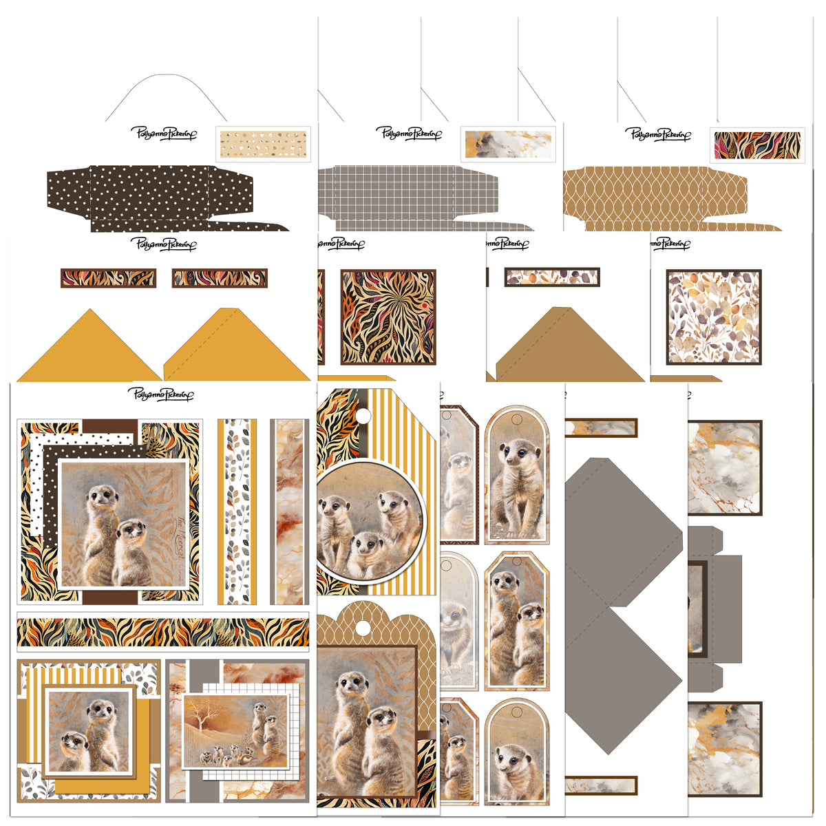 The Crafty Witches Pollyanna Pickering's Meerkat Mob Digital Collection