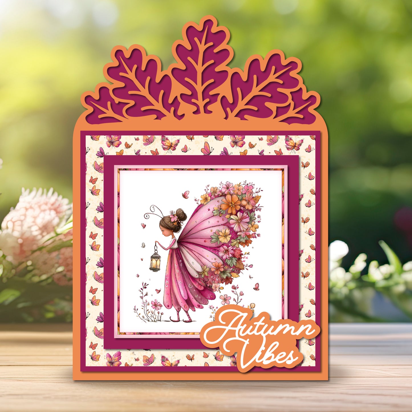 The Crafty Witches Doily Autumnal Reverse Easel Collection SVG Files