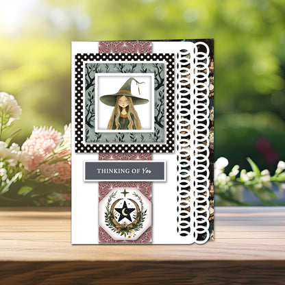 The Crafty Witches Detail Edged Cards SVG Files