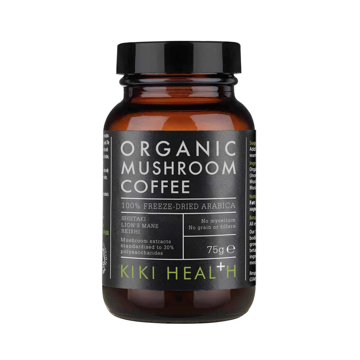 Kiki Health Mushroom Coffee, Organic – 75g