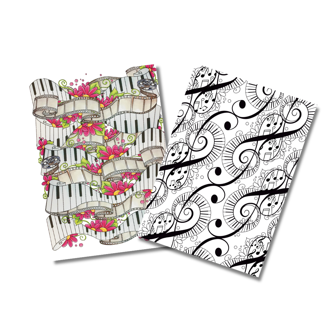 JMC Designs Musicality Rice Papers - 4 Papers