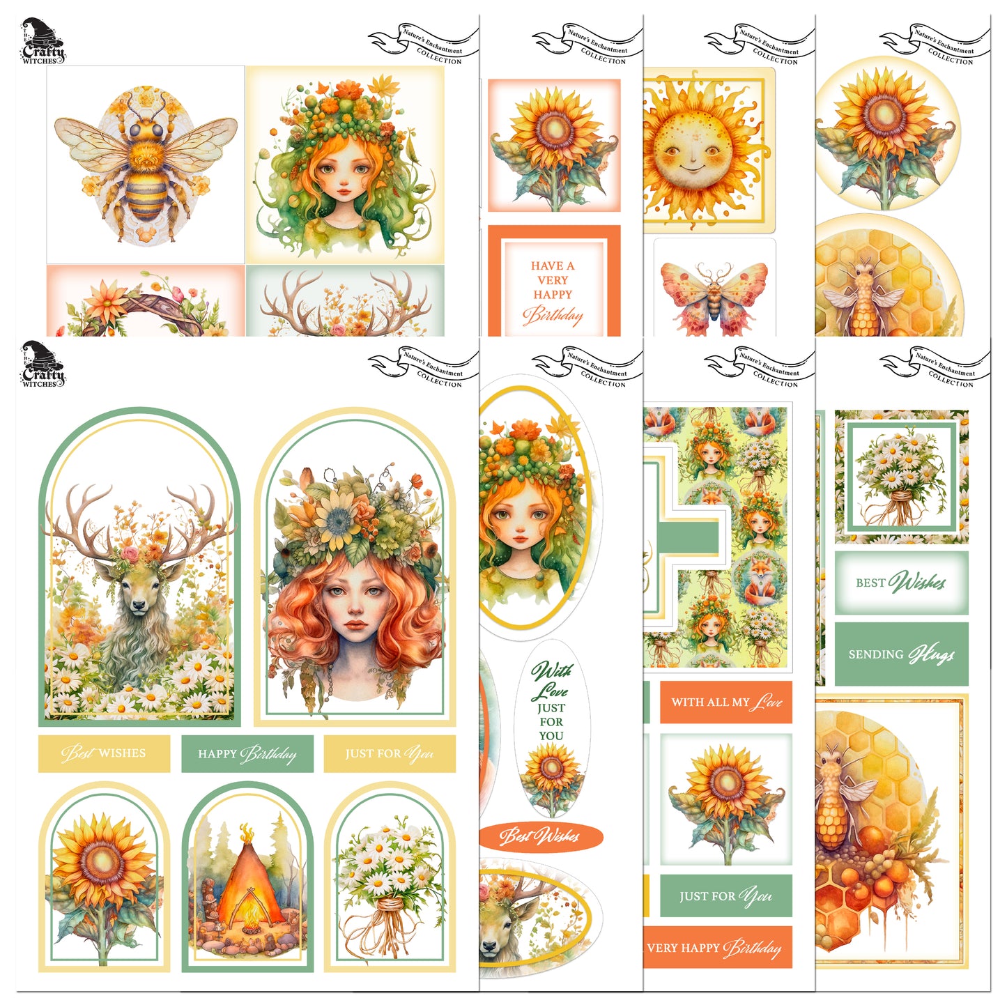 The Crafty Witches Nature's Enchantment Digital Collection