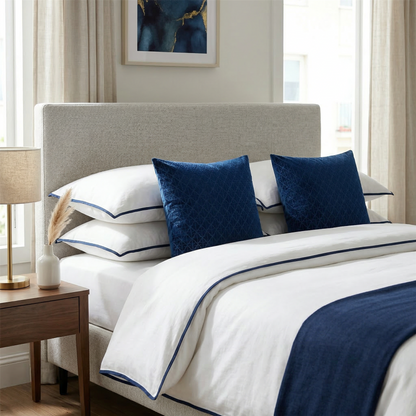 Luxury Living Temple Cushions 18" x 18" (2 Pack) | Soft Filled Cushions with Removable Covers
