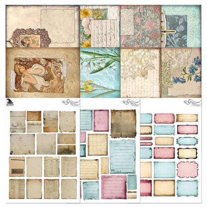 The Crafty Witches Nouveau Sweet Junk Journal Digital Collection