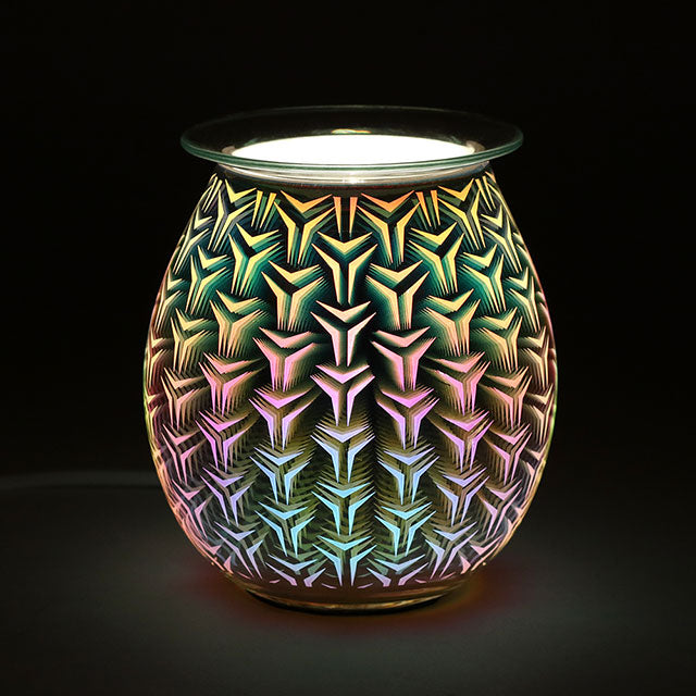 Something Different 3D Geometric Light Up Electric Oil Burner