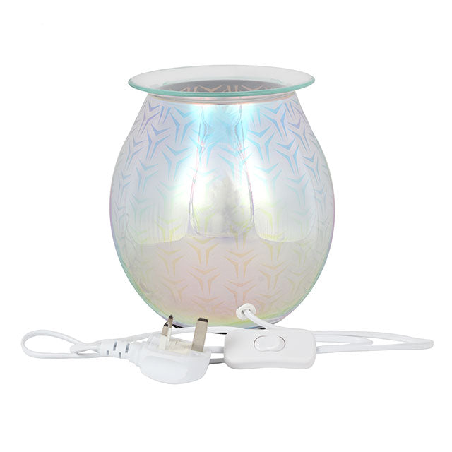 Something Different 3D Geometric Light Up Electric Oil Burner