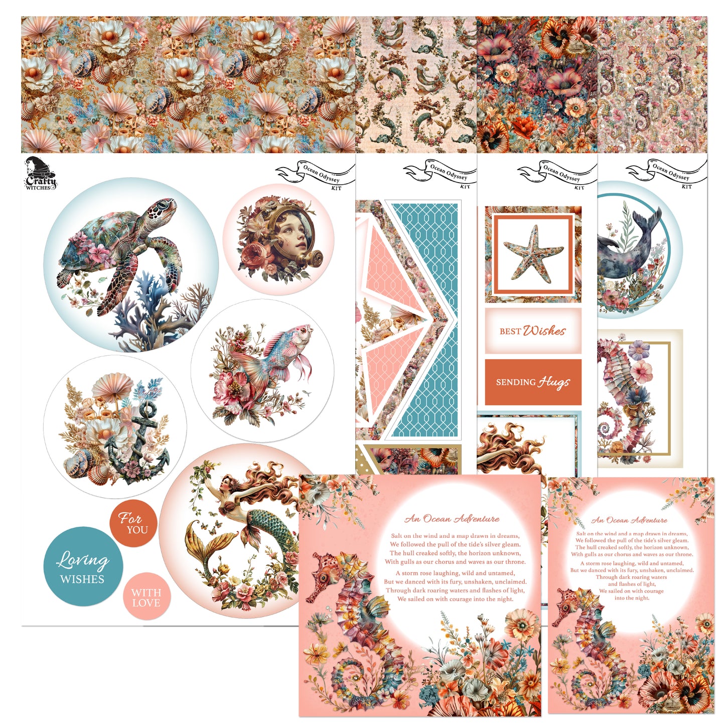 The Crafty Witches Magical Ocean Odyssey Digital Collection