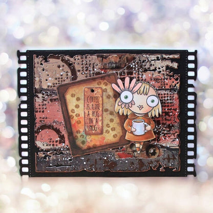 AALL & Create Die-Cutting Die Set - #DI-92 Retro Numbers