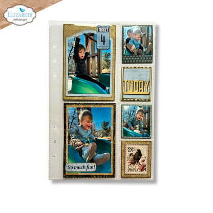 Elizabeth Craft Designs Everyday Memories Memory Binder Pocket Pages 1