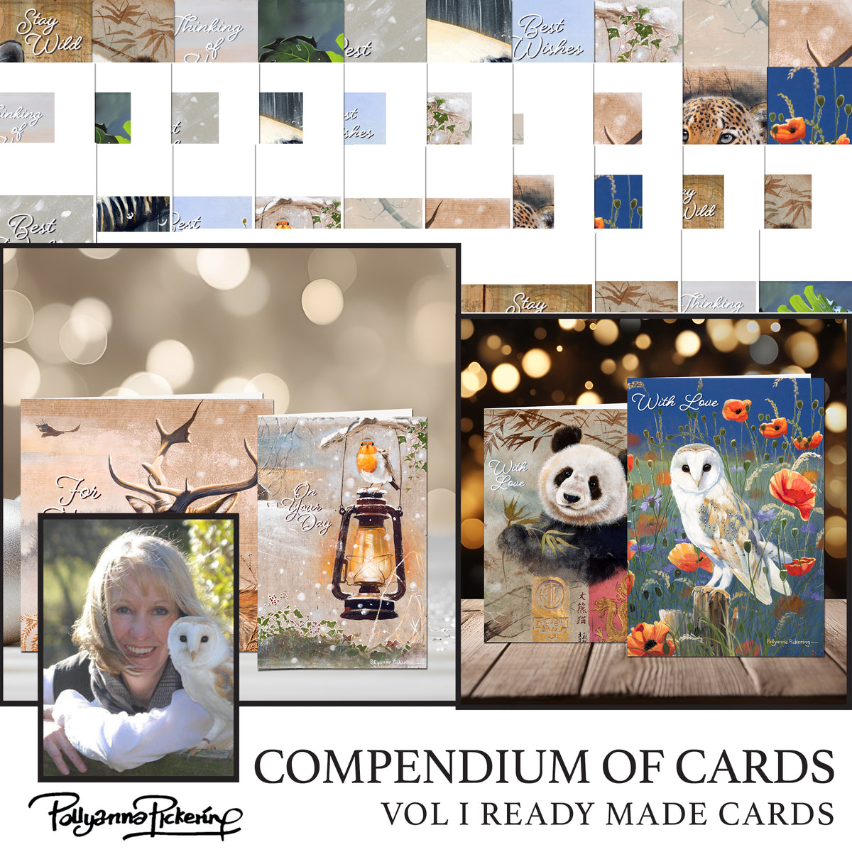 The Crafty Witches Pollyanna Pickering's Compendium of Ready Made Cards Vol I Digital Collection
