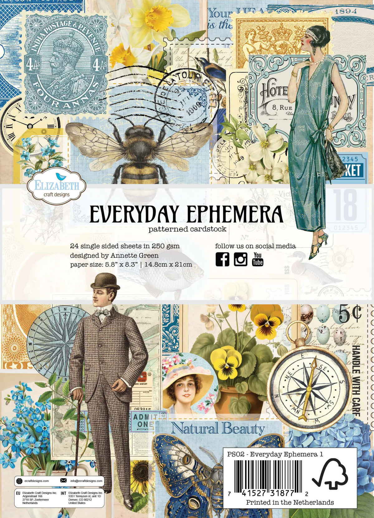 Elizabeth Craft Designs Everyday Memories Everyday Ephemera 1